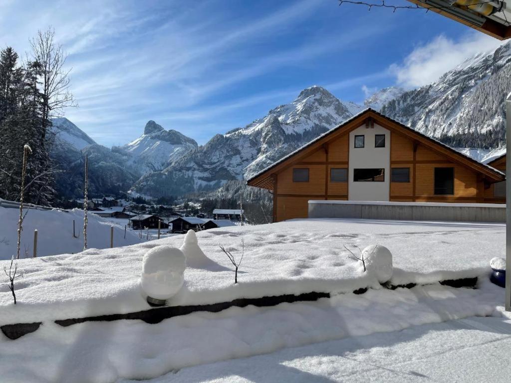 Bueelbad - Relax Holiday Apartment Кандерштег Экстерьер фото
